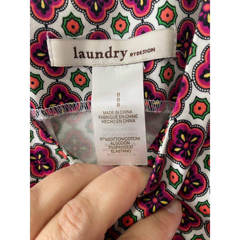 Laundry By Design Geometric Shift Sleeveless Dres… - image 4